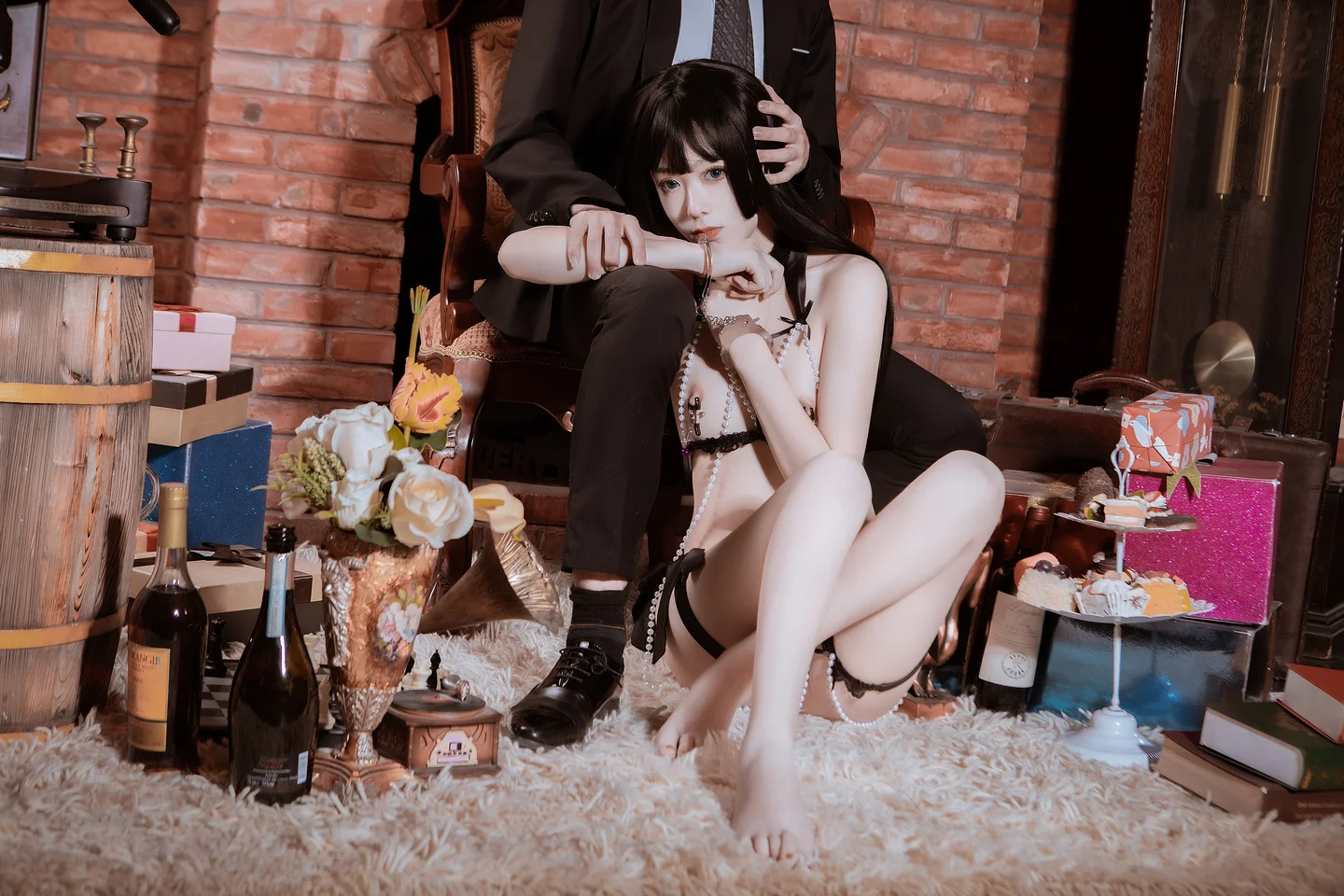 果而kaer - No.001 珍珠 [15P-64MB] tg@simisebaisi 【丝足阁】001.webp